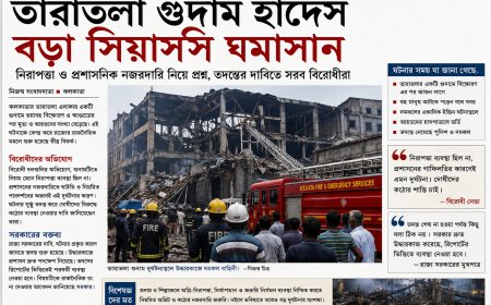 তারাতলা গুদাম দুর্ঘটনা ঘিরে তীব্র রাজনৈতিক তরজা, তদন্তের দাবিতে সরব বিরোধীরা