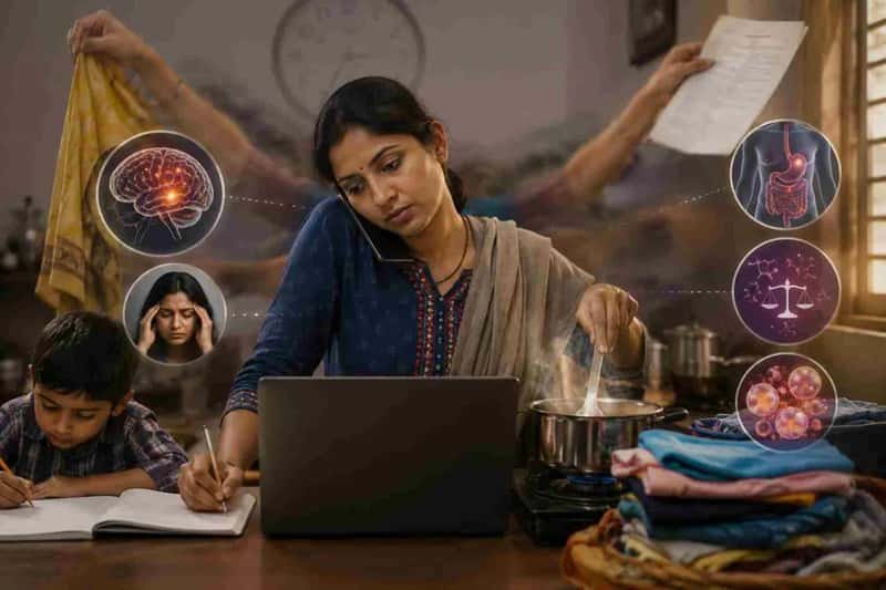 একসঙ্গে ৫টা কাজ সারতে ভীষণ দক্ষ? সাবধান! বদলে যাচ্ছে আপনার মেটাবলিজম, বাড়ছে ‘কর্টিসল বেলি’র ঝুঁকি