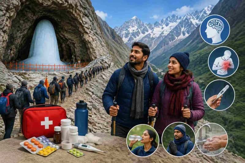 অমরনাথ যাত্রা শুরু ৩ জুলাই থেকে: অক্সিজেনের অভাব ও পাহাড়ি অসুখ রুখতে সঙ্গে রাখুন ১০ জরুরি ওষুধ