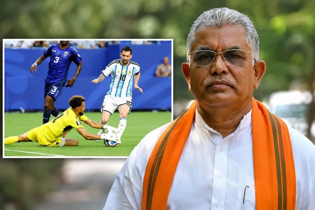 'আর্জেন্টিনার অবস্থা তৃণমূলের মতো', মেসিদের হোঁচট খেয়ে জেতা হজম হচ্ছে না 'ফ্যানবয়' দিলীপের