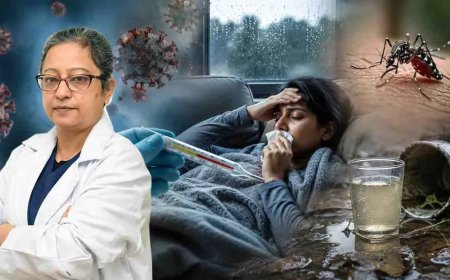বর্ষায় ঘরে ঘরে জ্বর! করোনা, ডেঙ্গু না কি টাইফয়েড? ডাঃ সুস্মিতা রায়চৌধুরী জানালেন কোন কোন লক্ষণে সতর্ক হবেন?