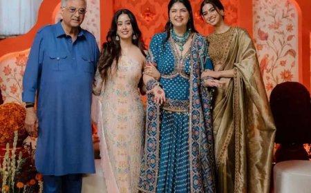 পাটোলা লেহেঙ্গায় অংশুলার মেহেন্দি! জমিয়ে আড্ডা সোনম-করিশমার, নাচলেন অর্জুন! এবার বনি কাপুরের বাড়িতে বিয়ে