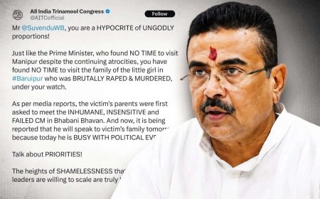 বারুইপুরকাণ্ডে প্রধানমন্ত্রীর সঙ্গে তুলনা টেনে মুখ্যমন্ত্রীকে নজিরবিহীন আক্রমণ তৃণমূলের