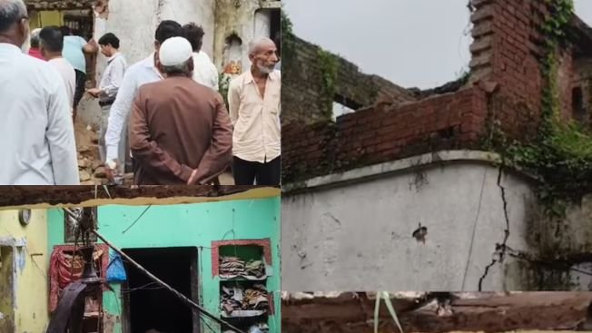 प्रतापगढ़ में बारिश बनी काल, 100 साल पुराना मकान ढहा; एक ही परिवार के 6 लोगों की दर्दनाक मौत