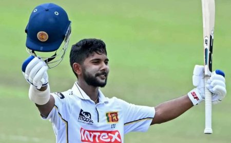 কলম্বো টেস্টে ফলো-অনের লজ্জায় শ্রীলঙ্কা, তবু রুখে দাঁড়িয়ে জোড়া নজির গড়লেন দিনুশা