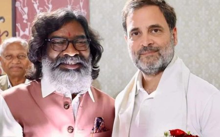 'শুধু কথা না..,' রাহুল গান্ধীকে ঝাড়খণ্ড সরকারের সঙ্গে জোট ভাঙার দাবি, হেমন্তের পদত্যাগ চেয়ে ফের পথে পড়ুয়ারা