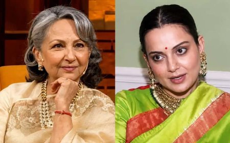 বন্দেমাতরম নিয়ে শর্মিলা ঠাকুরের মন্তব্যে চটলেন কঙ্গনা, 'হিন্দু-মুসলিম মানসিকতা' থেকে বেরনোর পরামর্শ