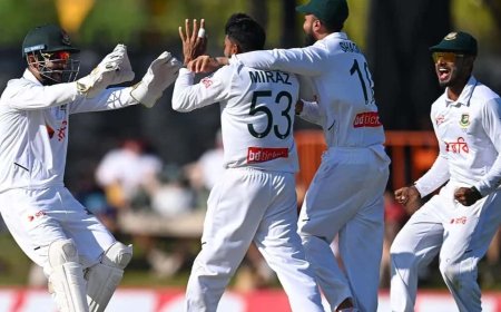 ল্যাজ গুটিয়ে চম্পট ক্যাঙারুদের! অস্ট্রেলিয়াকে ৯ উইকেটে হারিয়ে টেস্ট ক্রিকেটে ইতিহাস বাংলাদেশের