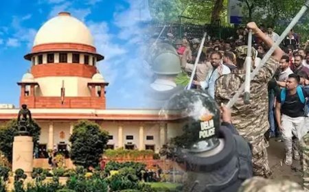 CJP प्रदर्शन पर सुप्रीम कोर्ट की अहम टिप्पणी, बोला- युवाओं को शांत करें, कानून लागू करने वाली एजेंसियां संयम बरतें