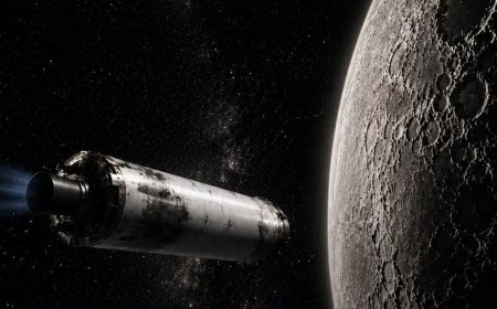 चांद से टकराया स्पेसएक्स का 4,000 किलो वजनी रॉकेट, NASA बोला- पृथ्वी के लिए कोई खतरा नहीं