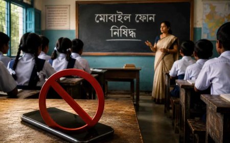 ক্লাসরুমে পড়ুয়াদের হাতে আর মোবাইল নয়! বিজ্ঞপ্তি জারি করে স্কুলগুলিকে নির্দেশ মধ্যশিক্ষা পর্ষদের