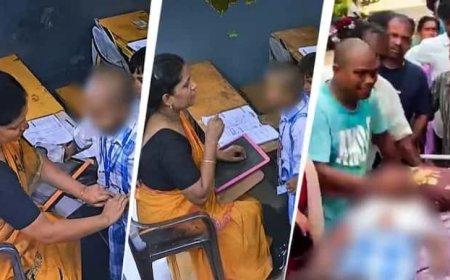 হোমওয়ার্ক না করায় শিক্ষিকার চড়! ক্লাসরুমে তাঁর কোলেই মৃত্যু শিশুর
