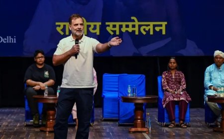 राहुल गांधी के मंच पर ‘मेलोनी’ का जिक्र, संदीप दीक्षित की बात पर मचा सियासी बवाल; बीजेपी ने कांग्रेस को घेरा