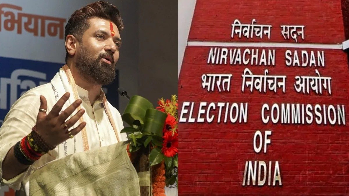 SIR विवाद पर चिराग की EC को सलाह, बोले- ‘अपनी बात मजबूती से रखें’, विपक्ष ला सकता है CEC के खिलाफ प्रस्ताव