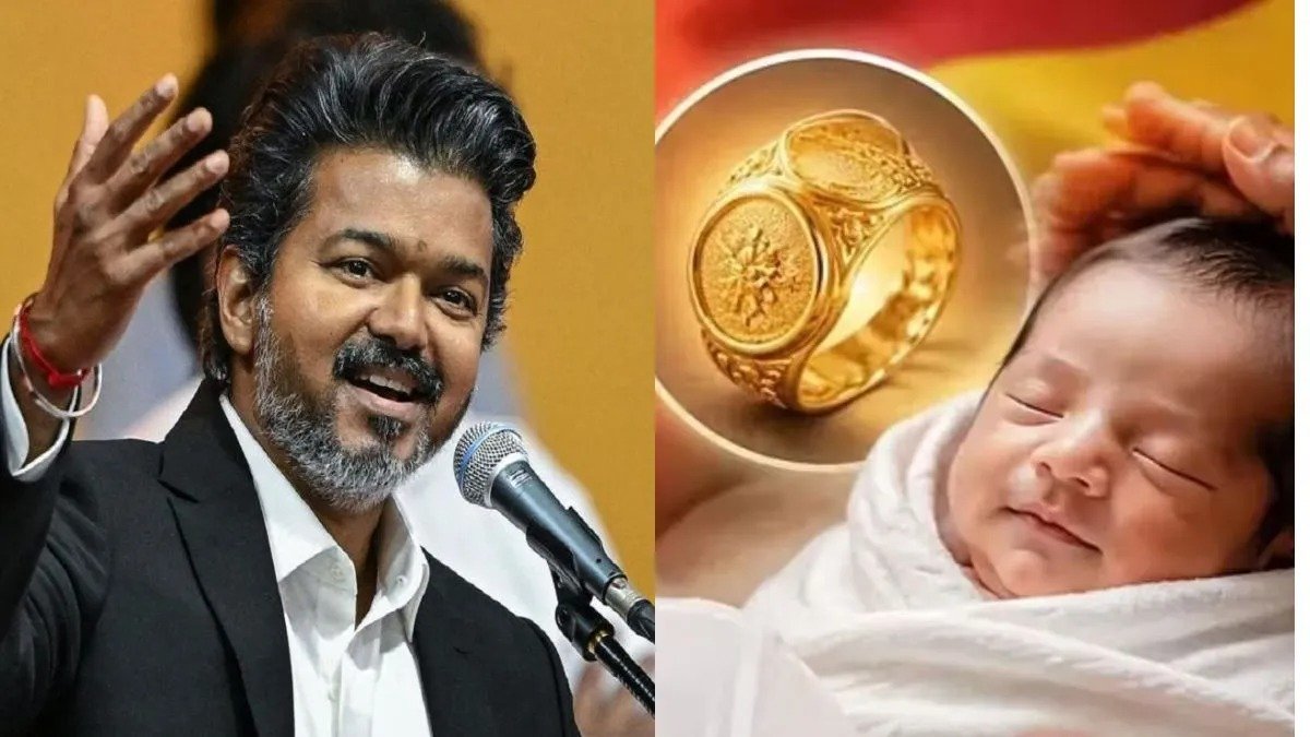 नवजात बच्चों को मिलेगी 22 कैरेट सोने की अंगूठी, CM विजय ने शुरू की ‘थाईमामन थंगा मोथिरम’ योजना