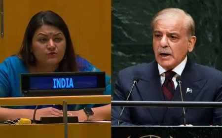 UNGA में शहबाज को भारत का करारा जवाब, पेटल गहलोत ने आतंकवाद से PoK तक पाकिस्तान के दावों पर उठाए सवाल