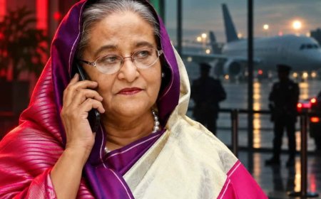শেখ হাসিনার এক্সক্লুসিভ টেলিফোন-সাক্ষাৎকার: ‘দেশে ফিরলে বিমানবন্দরেই আমাকে হত্যা করতে পারে’