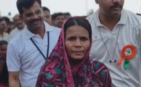 মেয়ের পড়ার খরচের জন্য শাড়ি পরে খালি পায়ে ম্যারাথন জয়, দামি জুতো পরা তরুণদের পিছনে ফেললেন সহজেই